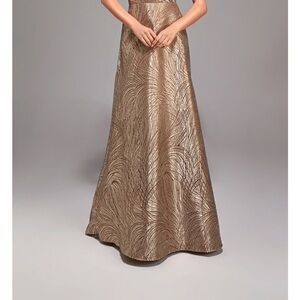 Elegant Gold Mother of the Bride Dress